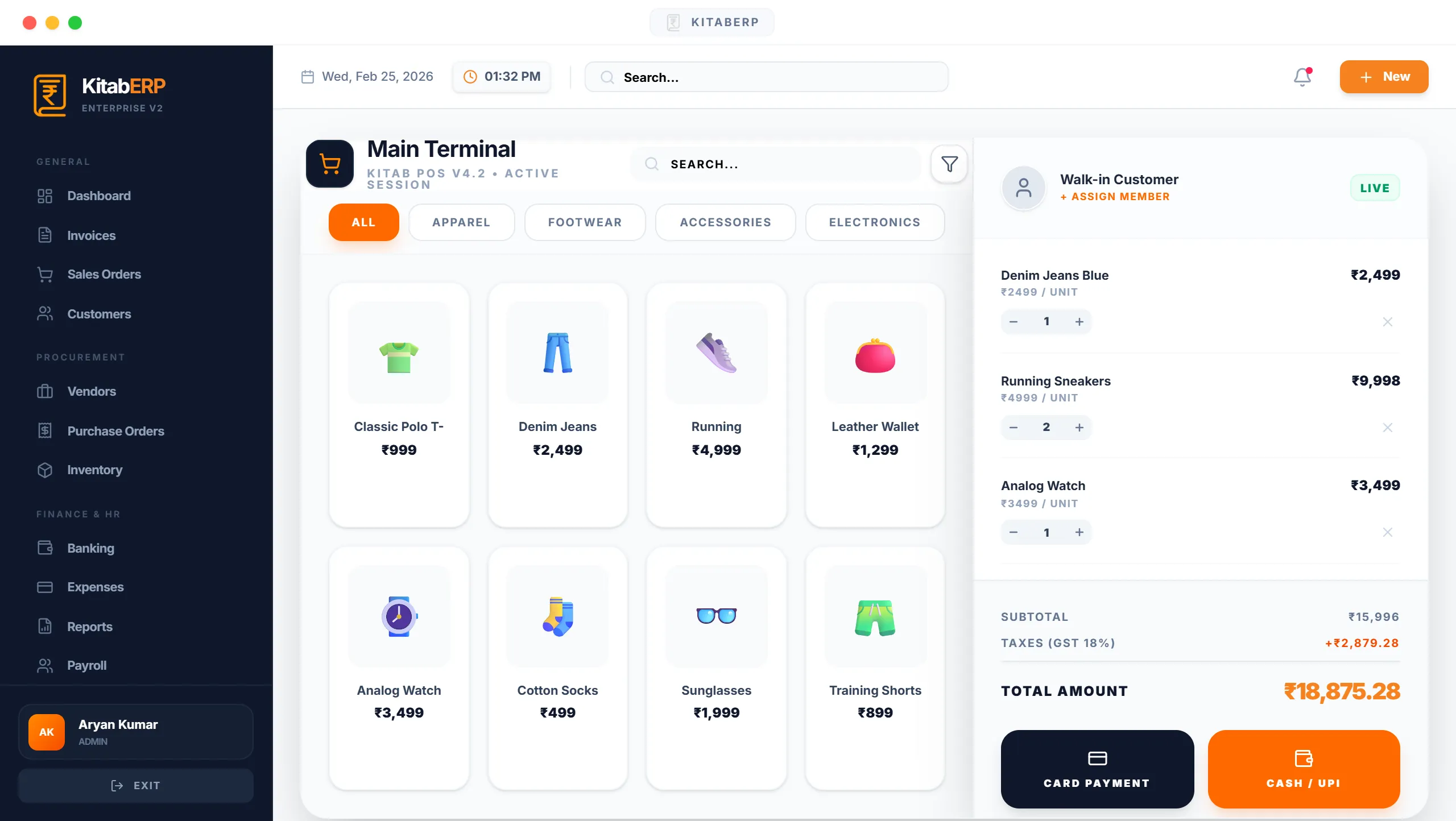 Restaurant Dashboard