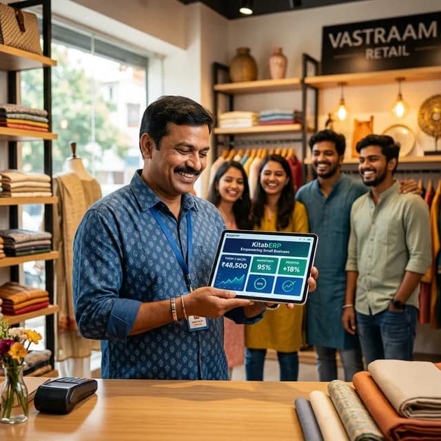 Empowering Bharat's MSMEs with KitabERP